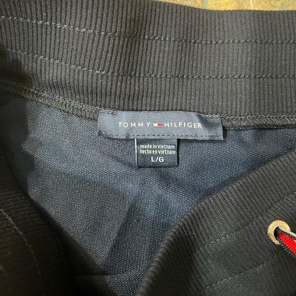 [tommy hilfiger] large navy long maxi skirt - Picture 4 of 6